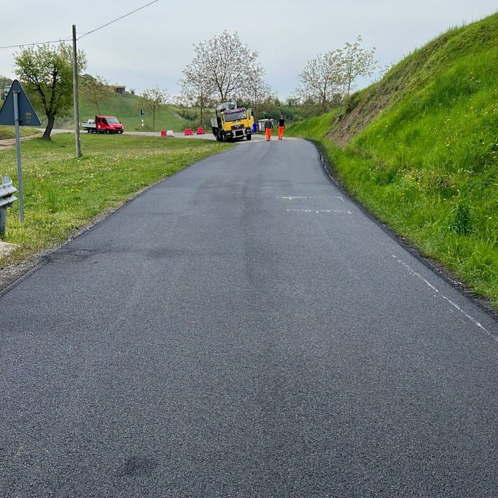 Realizzazione asfalto