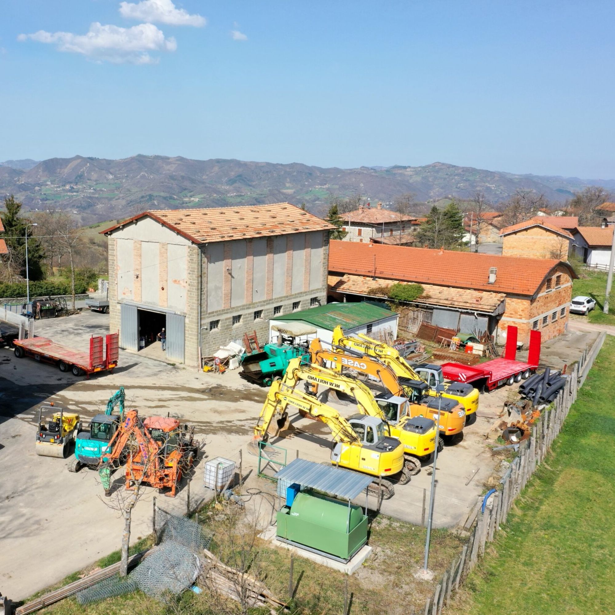 Parco mezzi Impresa Gallerini